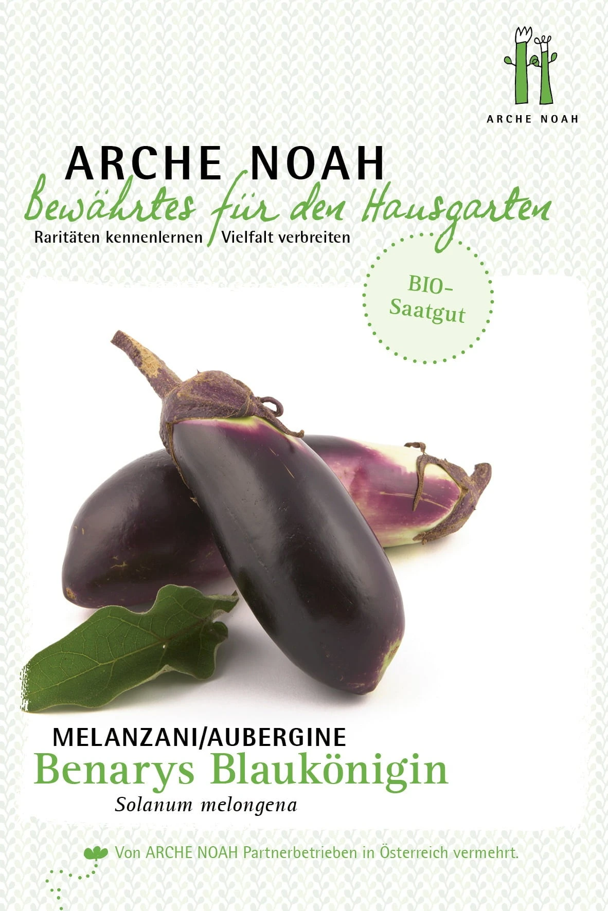Bio Melanzani / Aubergine "Benary’s Blaukönigin"