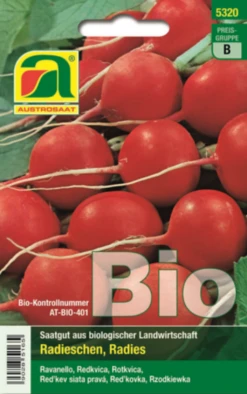 Bio-Radies "Wiener Rotes Treib", Saatband