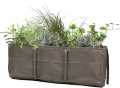 Balkon-Pflanztasche Zum Hängen "Classic" - Geotextil, 25 L