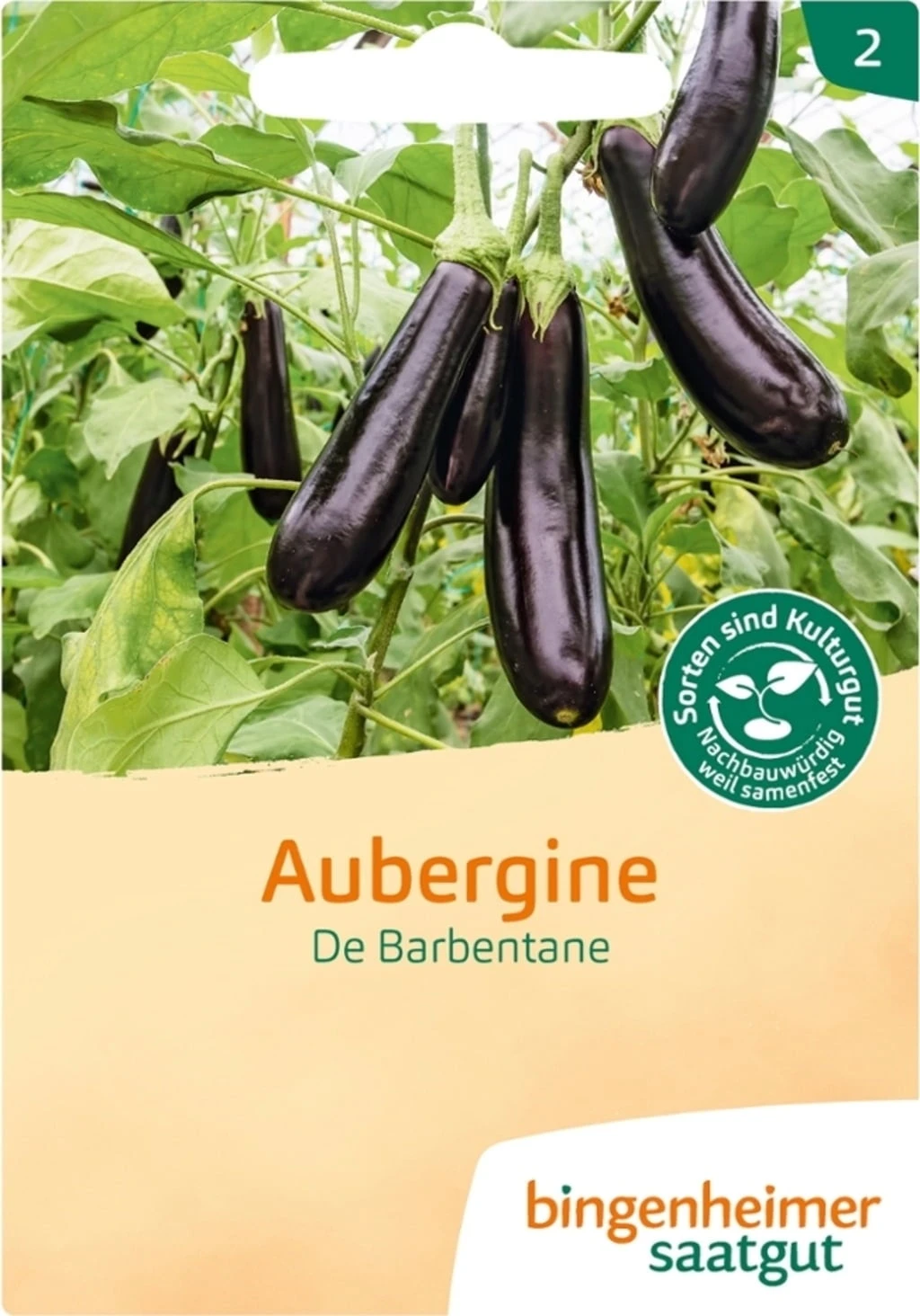 Aubergine "De Barbentane" – Bild 2
