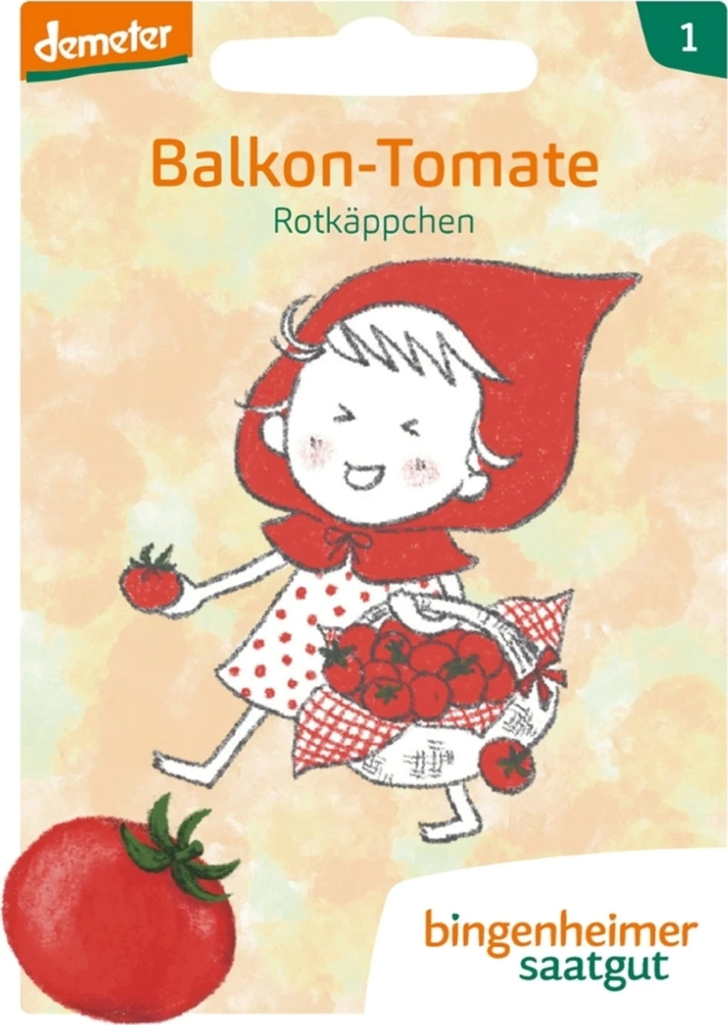 Balkon-Tomate "Rotkäppchen" - Kinderedition