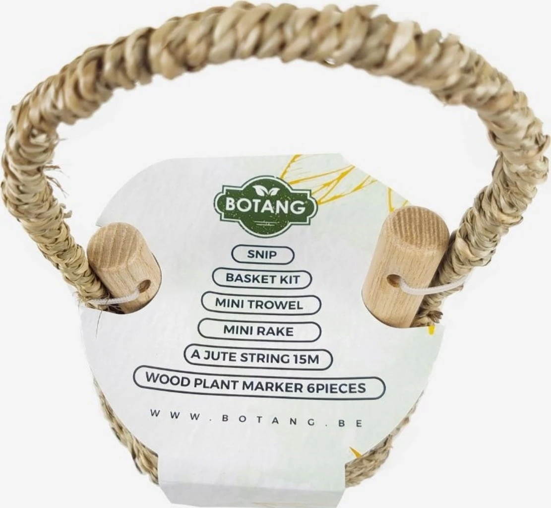 6-teiliges Gartenwerkzeug-Set Mit Korb