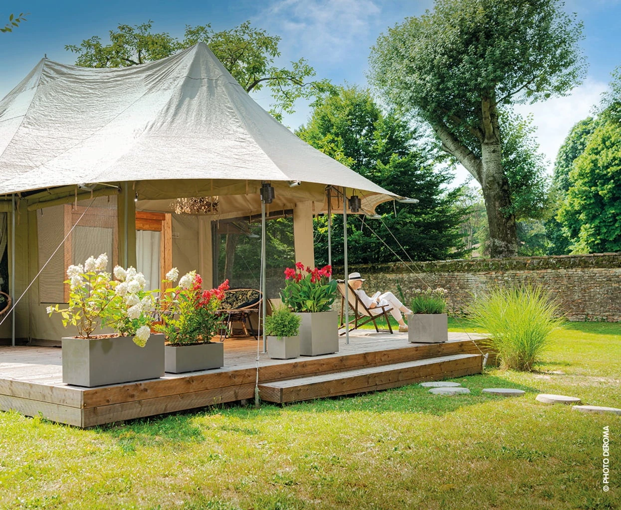 Pflanztopf "Quadro Millenium" Mit Wasserreservoir - Sandstone, 39 Cm – Bild 2