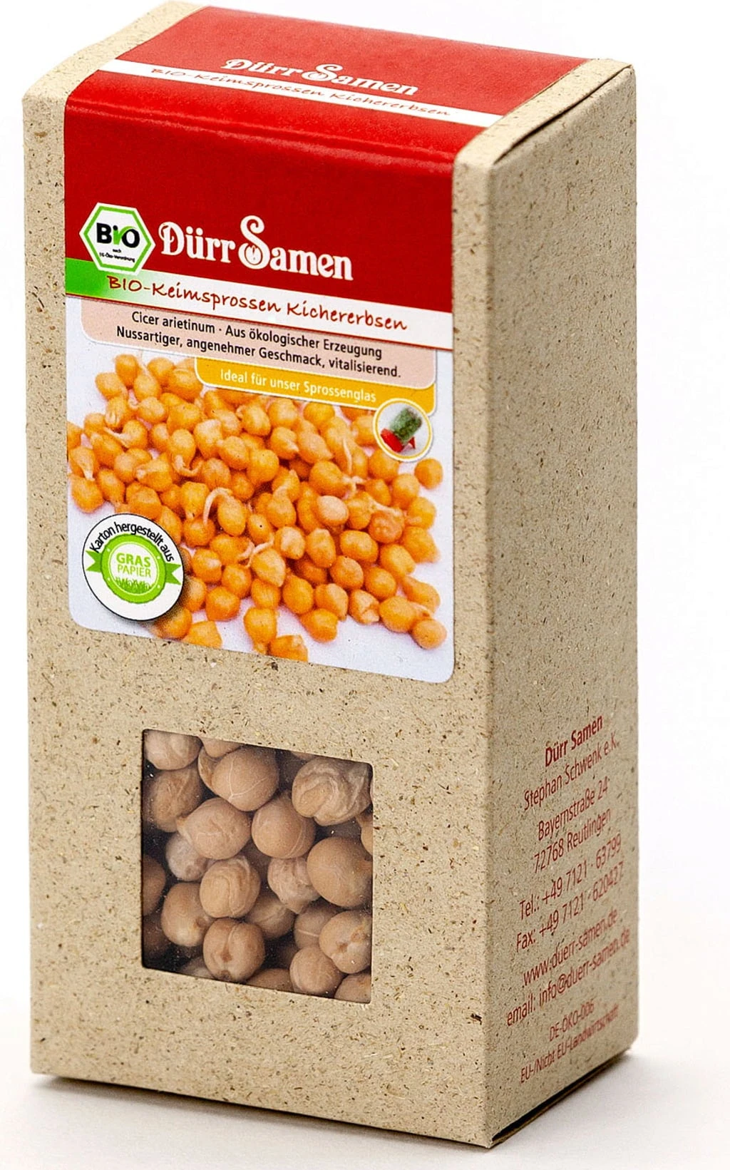 BIO-Keimsprossen Kichererbsen, 210 G