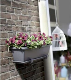 Elho Barcelona Balkonkasten 90 Cm, Anthrazit