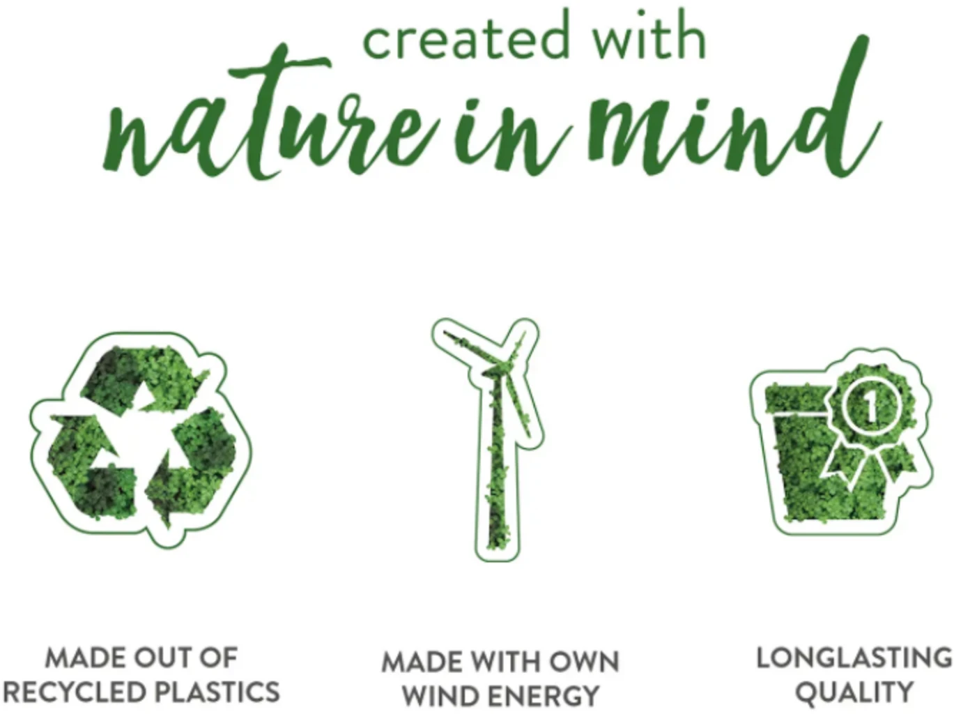 Elho Greenville Hängeampel 24 Cm, Lebhaft Schwarz – Bild 2