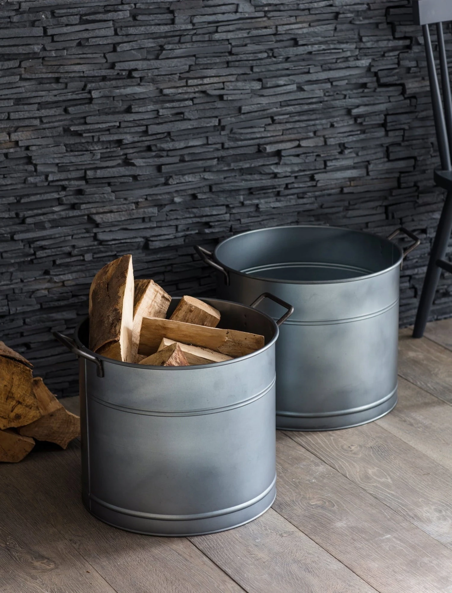 2er Set Verzinkte Pflanzkübel – Bild 7