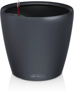 LECHUZA Pflanzgefäß CLASSICO Color LS 21, Schiefergrau