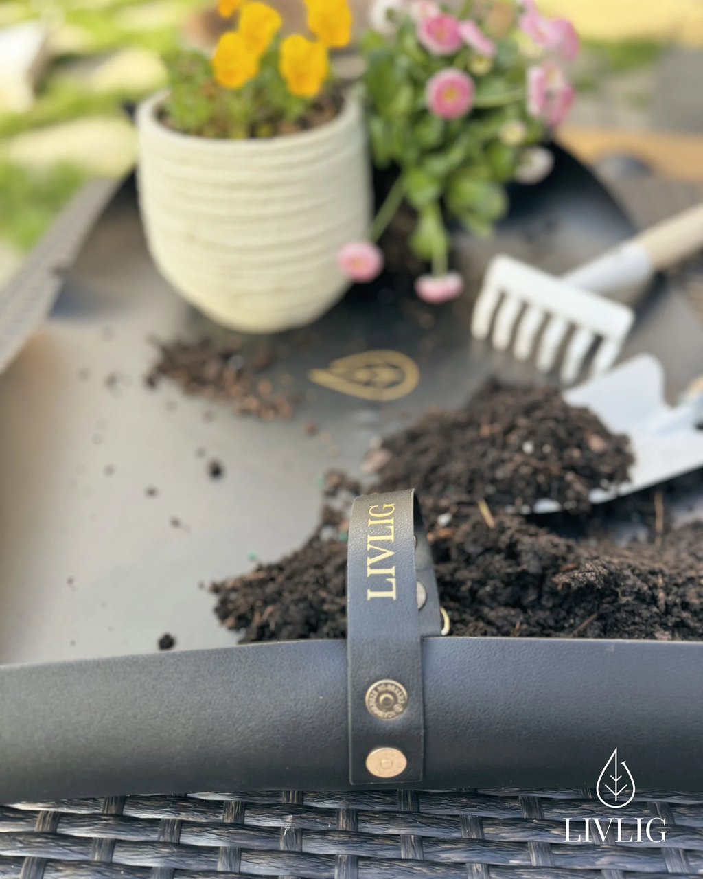 Pflanzmatte 50 X 75 Cm, Anthrazit – Bild 3