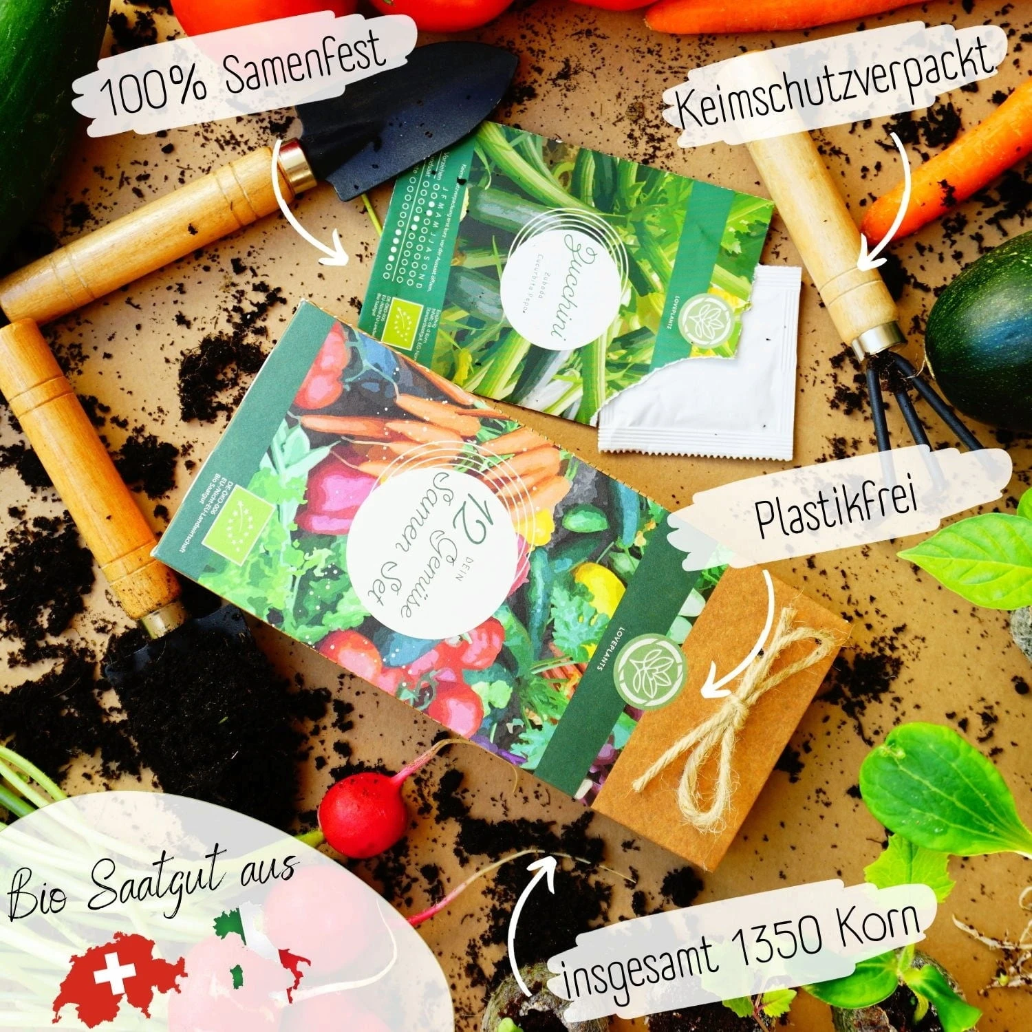Bio Gemüsesamen Set