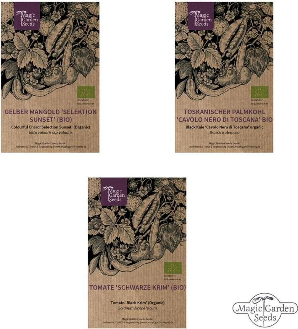 Bio Alte Historische Gemüsesorten - Samenset, Samenset – Bild 5