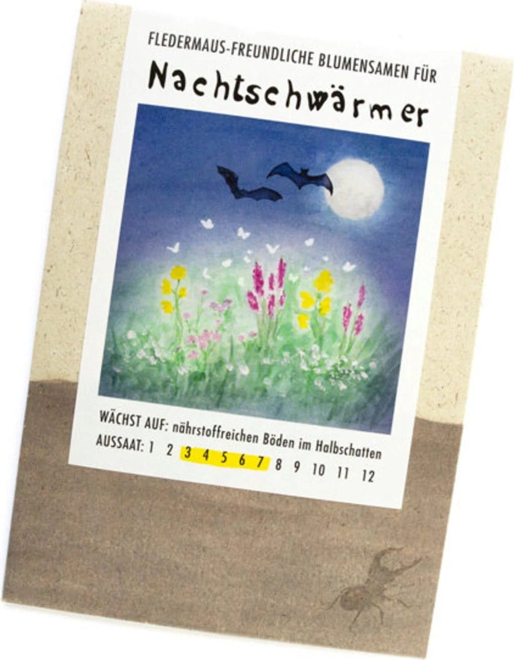 Fledermausfreundliche Blumensamenmischung Für Nachtfalter