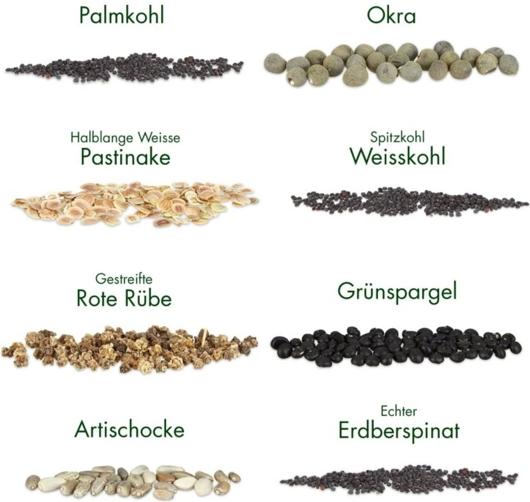 Historisches Gemüse 8er Saatgut-Set – Bild 2