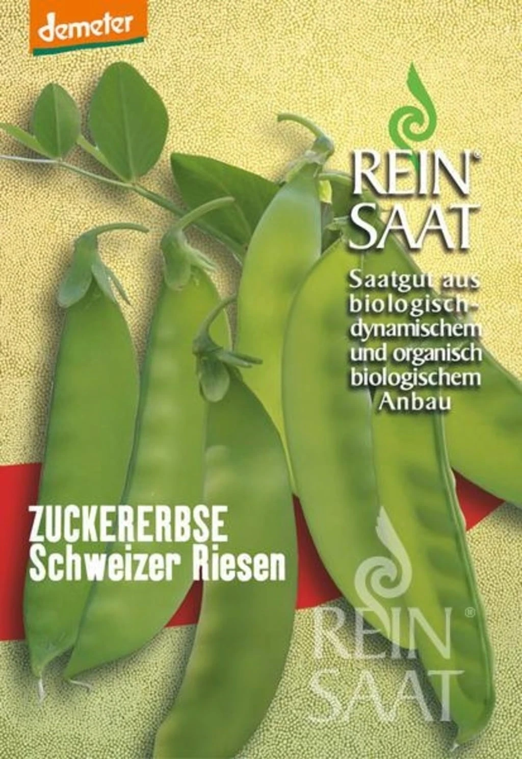 Zuckererbsen "Schweizer Riesen"