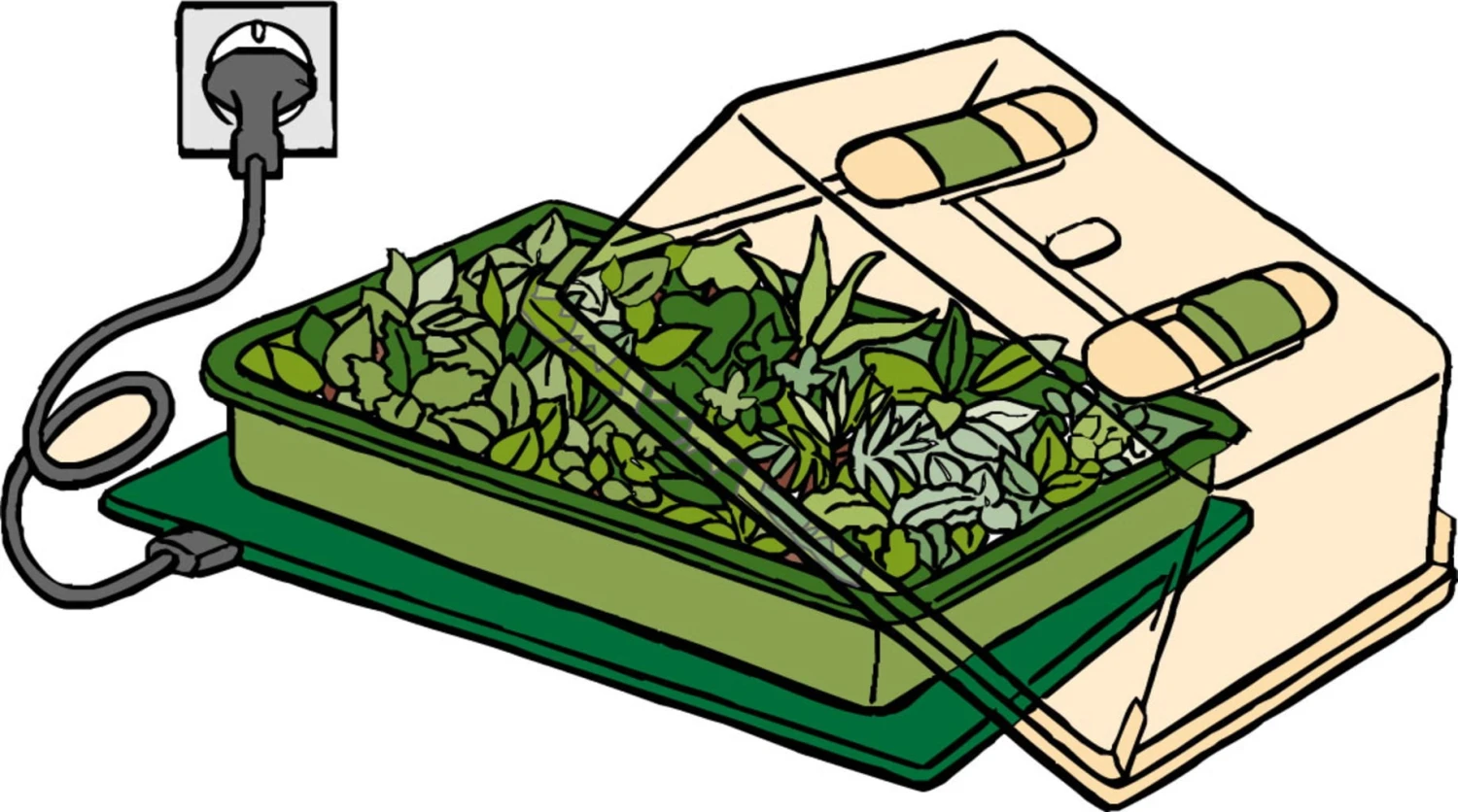 Heizmatte, M: 35 X 25 Cm, 17,5 Watt