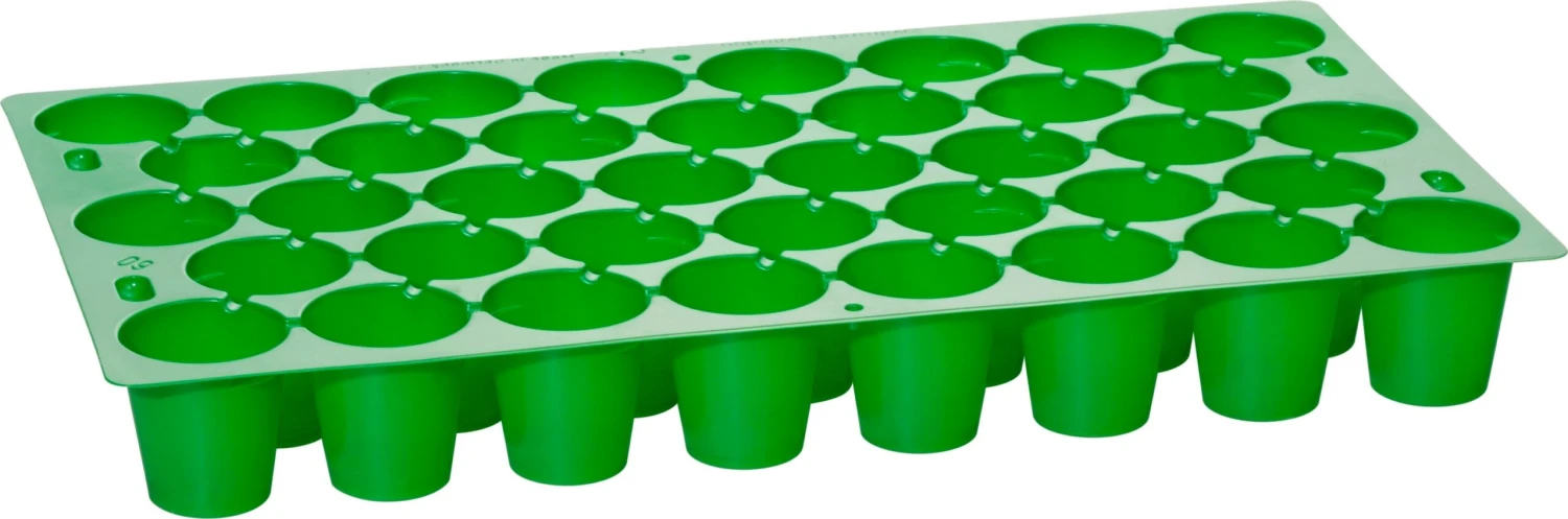 Multitopf-Platte 38 Töpfe - 50x30 Cm – Bild 3