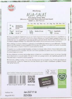 Salat Mischung "Asia Spicy Green Mix"