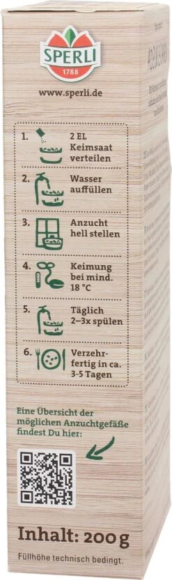 Bio Keimsprossen-Saat Adzukibohne