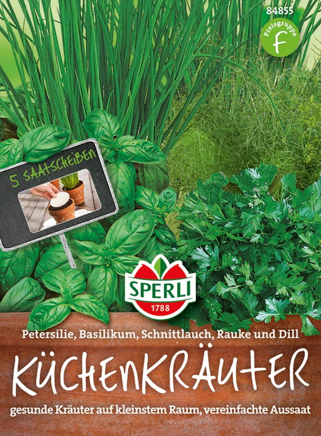 Küchenkräuter Kombination