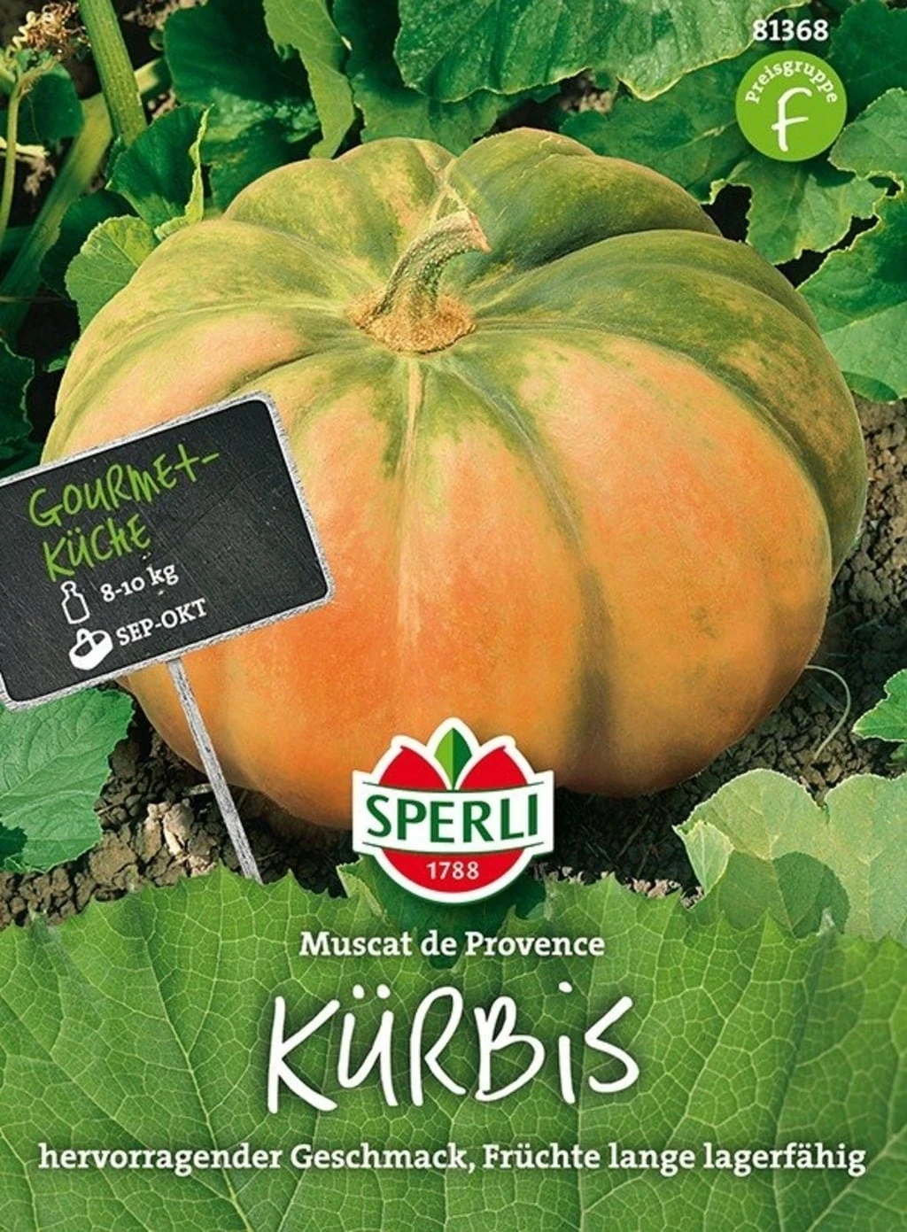 Kürbis "Muscat De Provence" – Bild 2
