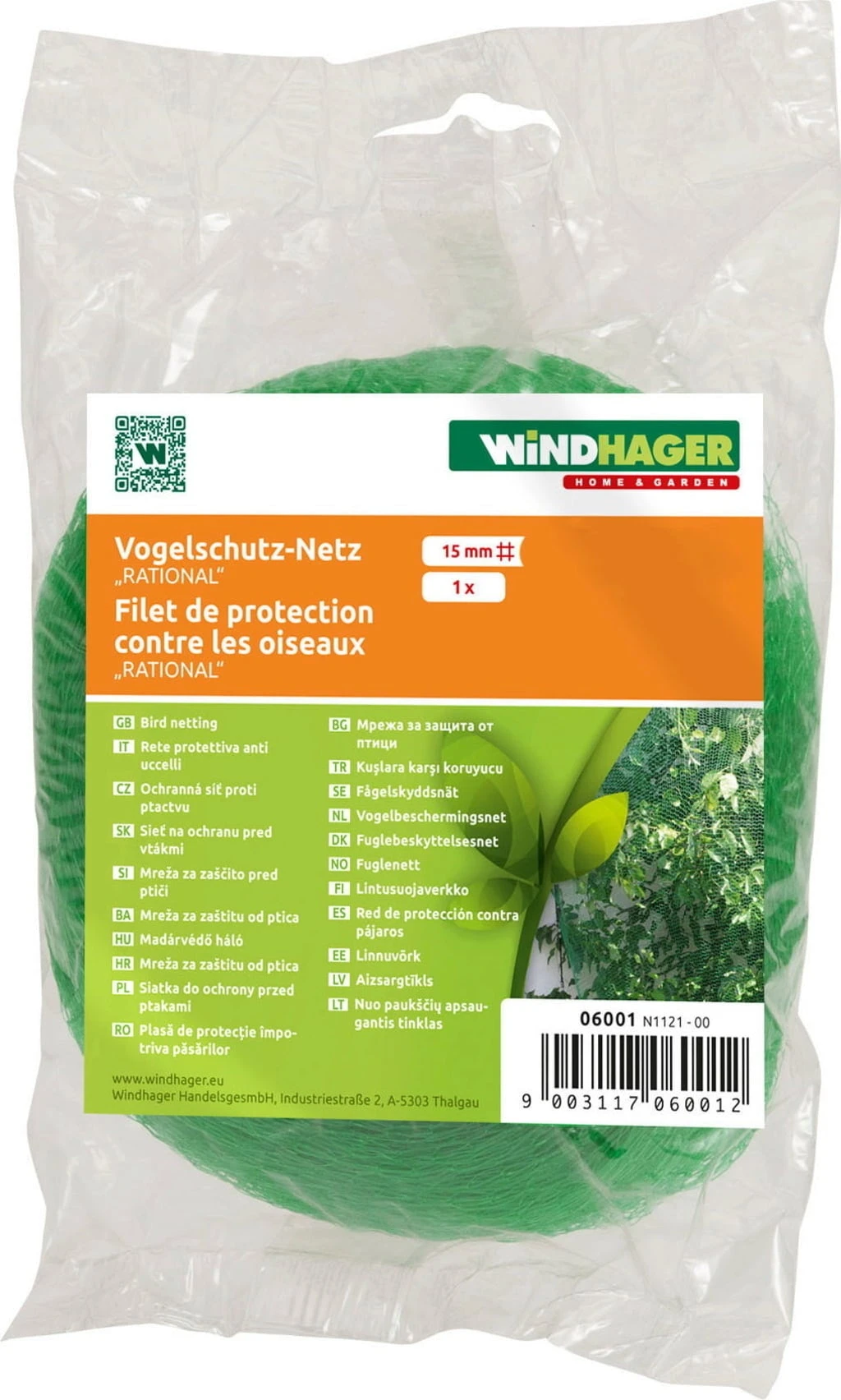 Windhager Vogelschutz-Netz RATIONAL, 8x8m – Bild 2